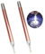 Stylo de Peinture Diamant Painting Bricolage avec LED Lumière 5d Diamant Peinture éclairage Point de Perçage Stylo Applicateur Bijoux d'art Sélecteur pour Enfants Adultes (Or)