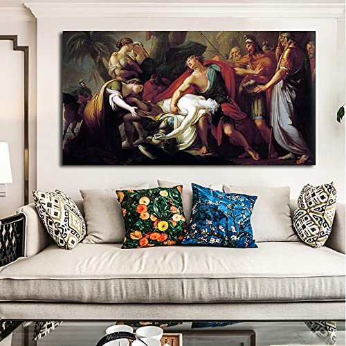 ZGmaxCL 5D Diamanten Gemälde Set Diamond Painting Zubehör Puzzles Erwachsene Kinder Groß griechische Mythologie Wanddekoration 110x50cm