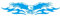 Motorhaube Aufkleber,3D Adler Aufkleber Wasserdicht Auto DIY Aufkleber Sticker Vinyl Adler Auto Dekorative Aufkleber Karosserie Seitendekoration Aufkleber für Auto Styling Dekoration Aufkleber,Blau