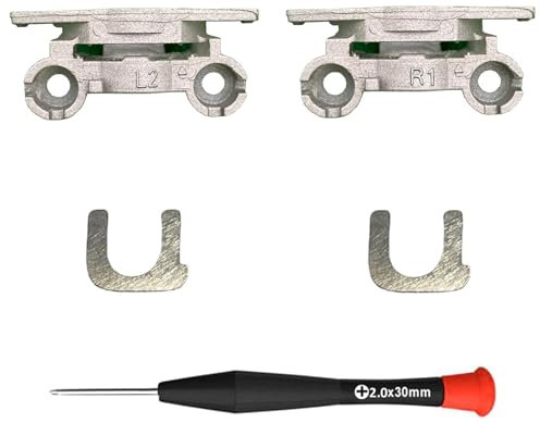 WH-1000XM4 Hinge Swivels as Same as The OEM XM4 Hinge Spins Accessories Replacement Parts Compatible with Sony WH-1000XM4 Noise Cancelling Headphones (Silver)