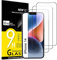 NEW'C 3 Stück, Full Screen schutzglas für iPhone 14, iPhone 13, iPhone 13 Pro (6,1 Zoll), Schwarzer Rand Panzer Schutz Glas, Frei von Kratzern, 9H Härte, Displayschutzfolie, Ultrabeständig