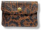 Générique Porte Monnaie Femme Cuir irisé, Cuir metalisé,Porte Carte Cuir Brillant, Cuir veritable,3 Compartiments,Etui RFID (Fauve Panth)
