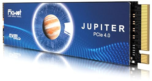 Fikwot FX991 M.2 SSD, 500GB NVMe SSD M.2, PCIe Gen4, Bis zu 6300MB/s Lesen, Interne SSD für PS5 Gaming und Laptop