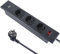 Multiprise encastrée pour table de table, multiprise encastrée avec USB, 3 prises avec interrupteur de surcharge et câble de 2 m, prise de table pour table de conférence, plan de travail, table basse