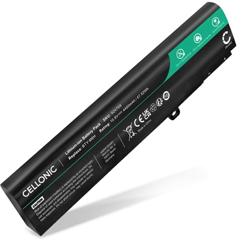 CELLONIC Battery compatible with MSI GL72 6QF, GL62, 6QD, GE62, 3ICR19/66-2
