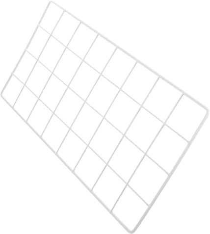 Vaguelly Gitter-wandpaneel-Display Metall-wanddekoration Fotorahmen-aufbewahrungsregal