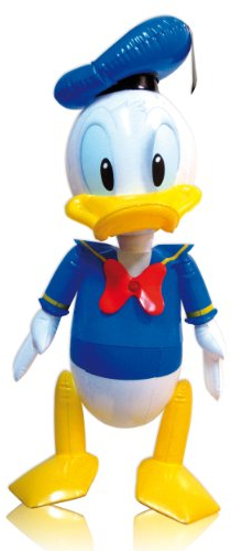Tap Ball 104017 World Disney Mickey Donald Duck Gonflable Longueur 52 cm Multicolore