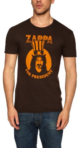 Frank Zappa - Zappa For President - Maglietta, uomo