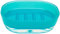 Excelsa Linea Bagno Seifenschale in blau, Polystyrol, 15.7 x 11 x 4 cm