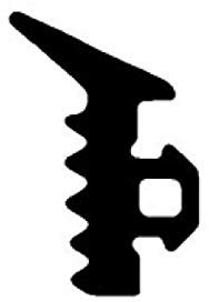 DIWARO. | Verglasungsdichtung VG003 | schwarz | 5 Meter | geeignet als Fensterdichtung für die Motage zwischen Glasscheibe und Fensterrahmen - optimale Abdichtung