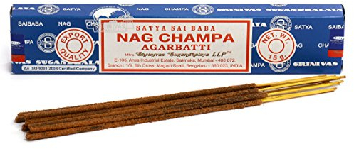 Satya Sai Baba Nag Champa Incense Sticks 15g 2 Packs