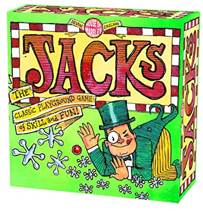Jacks Metallsternchen & Flummi Geschicklichkeit Kinder Spielplatz Spielzeugset