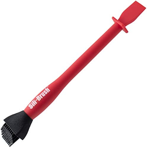 Sili - Brush - Silicone Brush (1 inch tip) Glue That Dries and peels Off Great for Woodwork, Art, Crafts, Around The Home and hobbyists. Tips Made from Silicone Rubber.