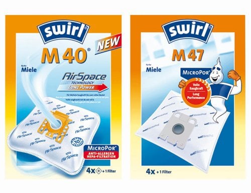 Swirl Staubsaugerbeutel M 40/ M 54 plus für Miele/4006508179374 AirSpace Inh.4