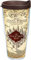 Tervis Harry Potter Die Karte des Rumtreibers, hergestellt in den USA, doppelwandig, isoliert, Reisebecher, hält Getränke kalt und heiß, 680 ml, Legacy, klassisch