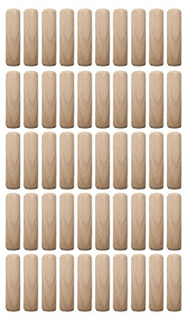 Holzdübel Riffeldübel Holzverbinder 8x50mm 50 Stück (0006)