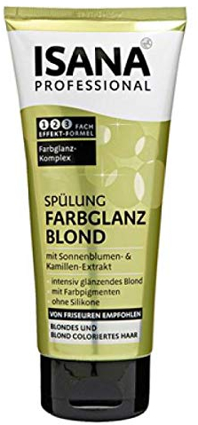 ISANA Professional Spülung Farbglanz Blond, 200 ml