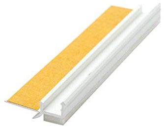10 x Handelskönig Anputzleiste mit Lippe 9 mm x 260 cm = 26 m Anputzleiste mit Schutzlippe Lippe Laibungsprofil Leiste Putzleiste