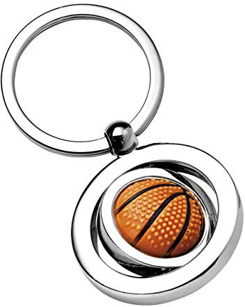 Ten Porte-clés Ballon de Basket cod.EL7965 cm 7x3,5x1h by Varotto & Co.