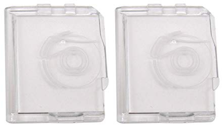 CKPSMS Brand -2PCS #825018013 Plastic Slide Plate Bobbin Cover FIT for JANOME MS2522 659 9500 9700 300e 200e 5024 Elna 3002, 3003, 3004, 3005, 3006, 3007