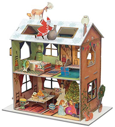 Roger la Borde The Night Before Christmas House Pop and Slot Advent