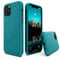 SURPHY Liquid Silicone Case Compatible with iPhone 11 Pro Case, Soft Rubber with Microfiber Cloth Lining Full Body Design Shockproof 5.8 inch Phone Case for iPhone 11 Pro, Teal Blue