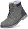 Mishansha Scarpe Inverno Bambino Impermeabili Stivali da Neve Ragazza Ragazzi Caloroso Stivali Inverno Grigio 35