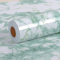 VEELIKE Papier Peint Marbre Rouleau Adhesif Decoratif Adhesif Mural Papier Adhesif Revêtement Plan de Travail Vert Adhésif Marbre Film Adhesif pour Meuble Cuisine Porte 0.4m x 18m