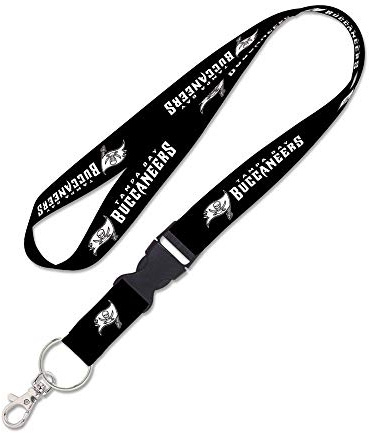 Tampa Bay Buccaneers NFL Schlüsselband Lanyard Anhänger Blackout