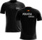 SERPOLICIA Camiseta de la Policia Local Negro L