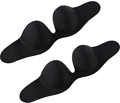 Trailrest Klebe Push Up BH,silikonbrust Unsichtbarer BH Große Brüste Super Push Up BH Trägerlos Unsichtbare Für Damen Par