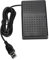 Bewinner USB Einzelfußpedal für PC-Computer, Ergonomisches USB Fußschalterpedal mit 2 M Kabel, Fußsteuerungs Tastatur Aktionsschalterpedal