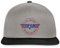 Spreadshirt Top Gun I Feel The Need for Speed Snapback Cap, One Size, Graphit/Schwarz