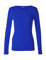 Top Linen (NW) Ltd Women Long Sleeve T Shirts - Plain Stretch Round Scoop Neck T Shirt - Lightweight Womens T Shirts for Casual Wearing - Ladies T Shirts Made in The UK (Royal Blue, S/M)