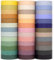 Voolcaoo Morandi Washi Tape Set 39 Rollen, Dekoratives Klebeband für kinder, Handwerk, Natur farbiges Masking Tape,Vintage Washi Tape für Journaling, Scrapbooking Supplies -10mm breit