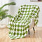 SOCHOW Couverture en Flanelle à Carreaux, Couverture à Damier,Couverture Jeté en Flanelle à Carreaux Toute Saison 150 x 200 cm, Vert Sauge
