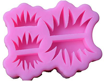 Stampi Fondente 2Pcs Erba Erba Fondente Stampo In Silicone Fai Da Te Stampo Decorazione Torta Di Cottura