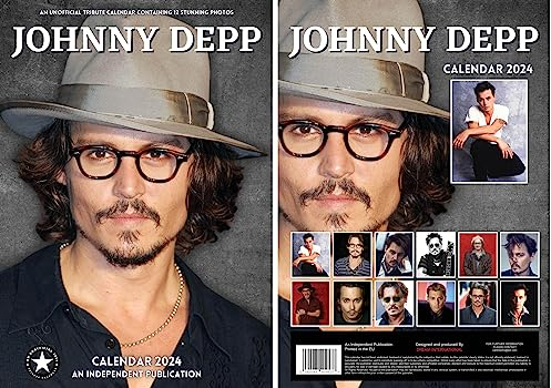 Johnny Depp Kalender 2024