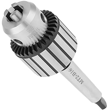Mandrino a Cremagliera 1-13mm, Mandrino B16 con Gambo MT2 Mandrino Autoserrante Professionale, Accessori per Trapani a Percussione Trapani Mandrino a Cremagliera Bohren