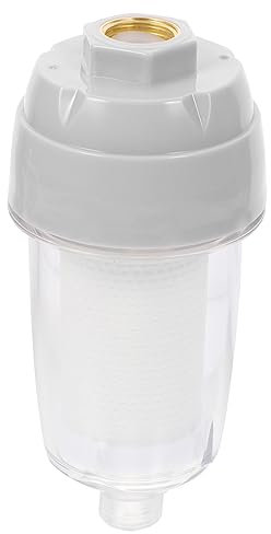 UKCOCO Filtro Per Addolcitore Acqua Rubinetto Filtro Casa Trasparente Bagno Lavatrice Wc Ugello Doccia Filtri Sostituzione Monitoraggio