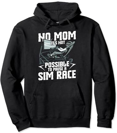 SIM Racer Gloves Equipment Racing Gaming Wheels SIM Racing Pullover Hoodie
