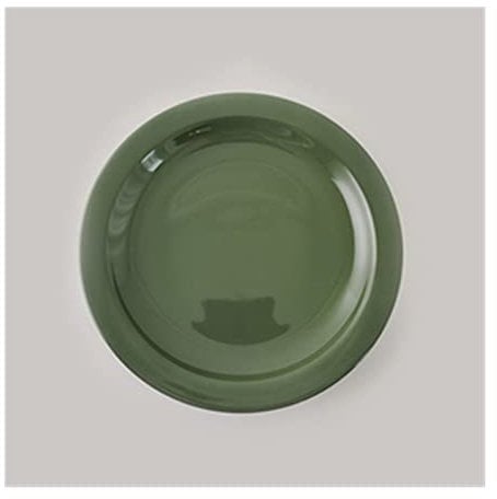 Assiettes plates Assiette de petit déjeuner vert foncé gris vert, nourriture occidentale, assiette à Steak chinoise, assiette à Dessert, assiette de cuisine de Restaurant à domicile Service de Vaissel