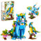 Set di Giocattolo da Costruzione 3-in-1 Fiore Pappagallo Gatto Farfalla, 408 Pezzi Figure di Animali, Regalo di Natale Compleanno per Bambini, Ragazzi, Ragazze, Adulti dai 6 7 8 9 10 11 12+ Anni