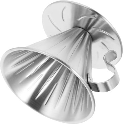 Uonlytech Edelstahl Kaffeefilter Mit Griff Langlebiger Kegel-filterbecher Für Präziser Kaffeesieb Teesieb-trichter Schnell Durchfließend Einfach Zu Reinigen Wiederverwendbar Für Tasse