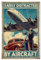 GLOBLELAND Cartel de chapa de metal en estilo retro con aviones de 8 x 12 pulgadas EASILY DISTRACTED, pintura vintage, cartel de chapa para oficina, hogar, taller, garaje, sala de juegos, cueva de
