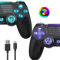 FOIRCEADAL 2 Pack Wireless Controllers Adaptive Gaming And Turbo/Vibration/Gyro/Wake-up function