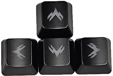 WASD Direction Gaming Keycaps Set ABS Height Backlit Through Keycaps For Mechanical Keyboard