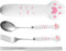 Stainless Steel Cutlery Set, Chopsticks, Fork and Spoon Set, Lightweight and Portable for Home, Restaurant, Travel, Camping, Picnic, School, Disaster Preparation, Dishwasher Safe
