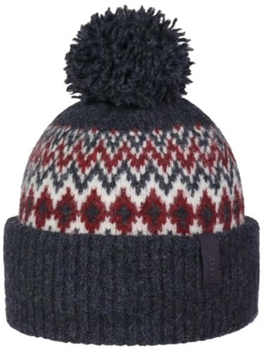 Barts Nakarah Bommelmütze Strickmütze Umschlagmütze Damenmütze Damen - mit Umschlag, Futter Herbst-Winter Herbst Winter