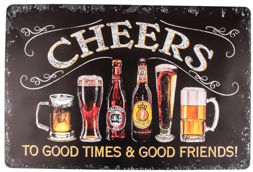 Letrero metal vintage 20x30cm para bar, cafetería y restaurante | Calidad confiable, diseño práctico y uso versátil para las necesidades diarias.